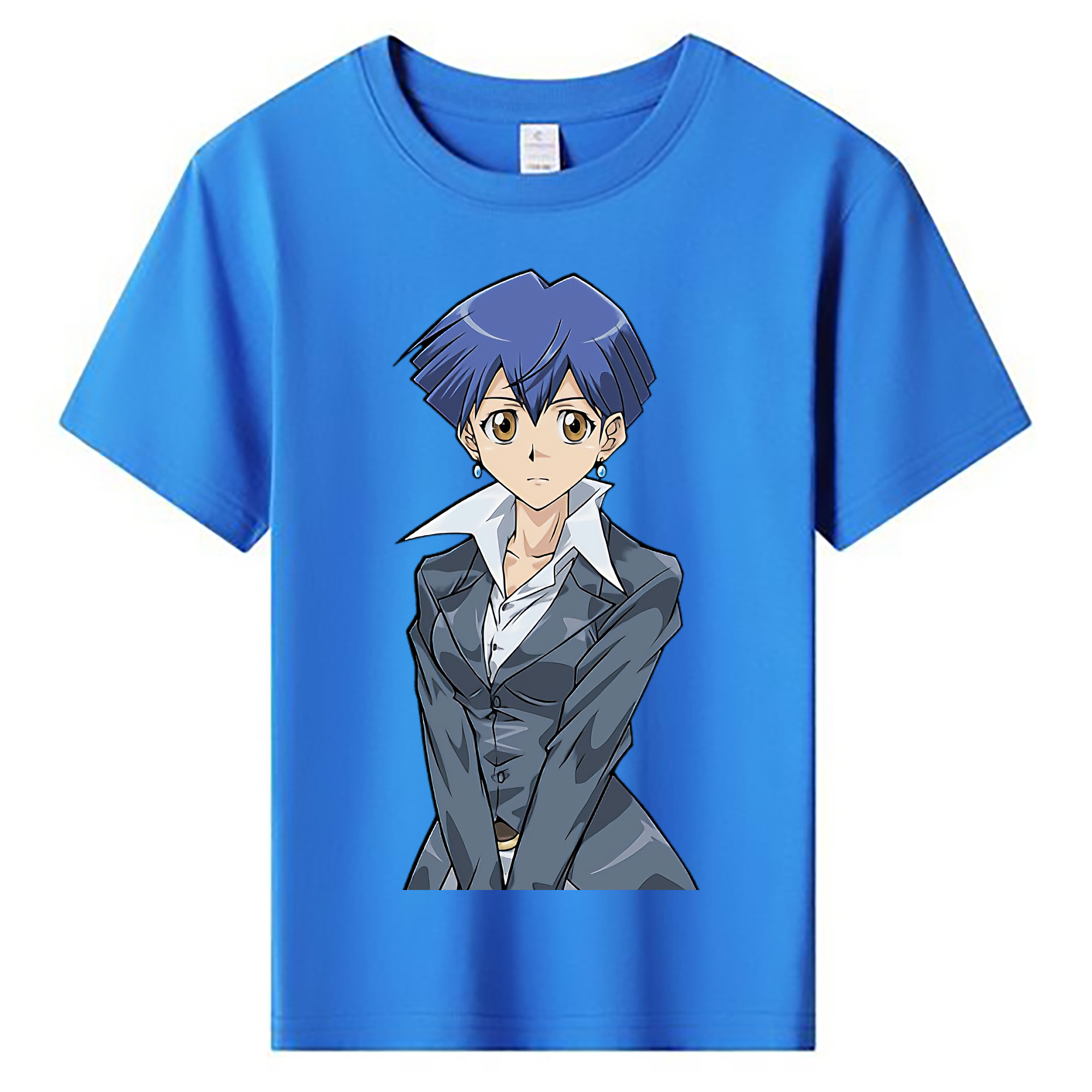 （画像用） 遊☆戯☆王 Yu-Gi-Oh! 綿100％キッズTシャツ（フロントプリント）
